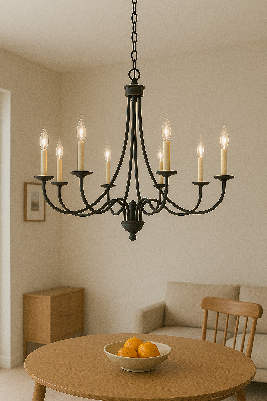 Classic Candle Style Chandelier