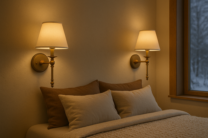 Decorative Bedroom Wall Lamp