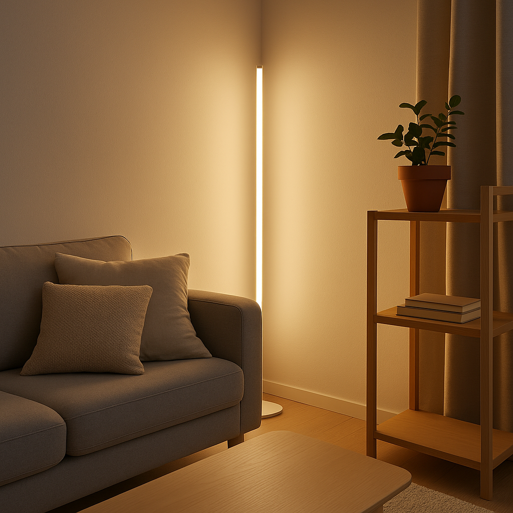 LED Corner Floor Lamp