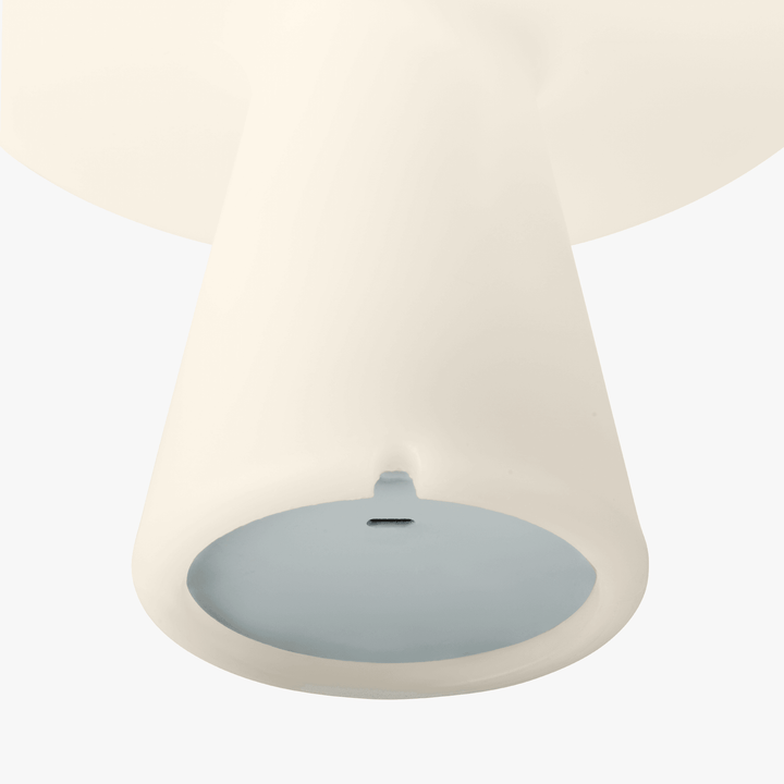 Minimalist Scandinavian White Mushroom Table Lamp